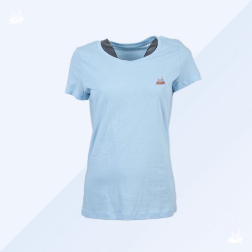 T-Shirt - Women - Hellblau