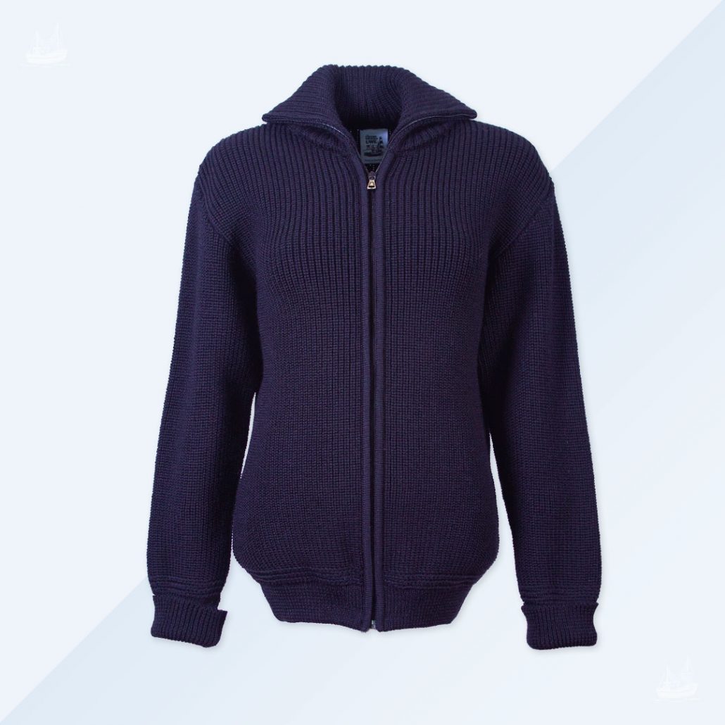 Lumber Schurwolle Marineblau