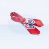 Tuch Anker Steuerrad 55x55cm - rot